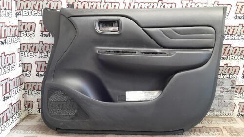 MITSUBISHI L200 DOOR PANEL RIGHT FRONT LEATHER MK5 2015-2023