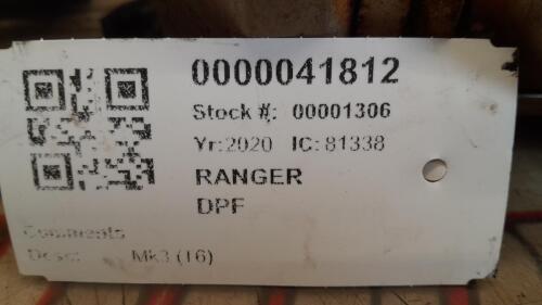 FORD RANGER DPF T6 MK3 2011-2023